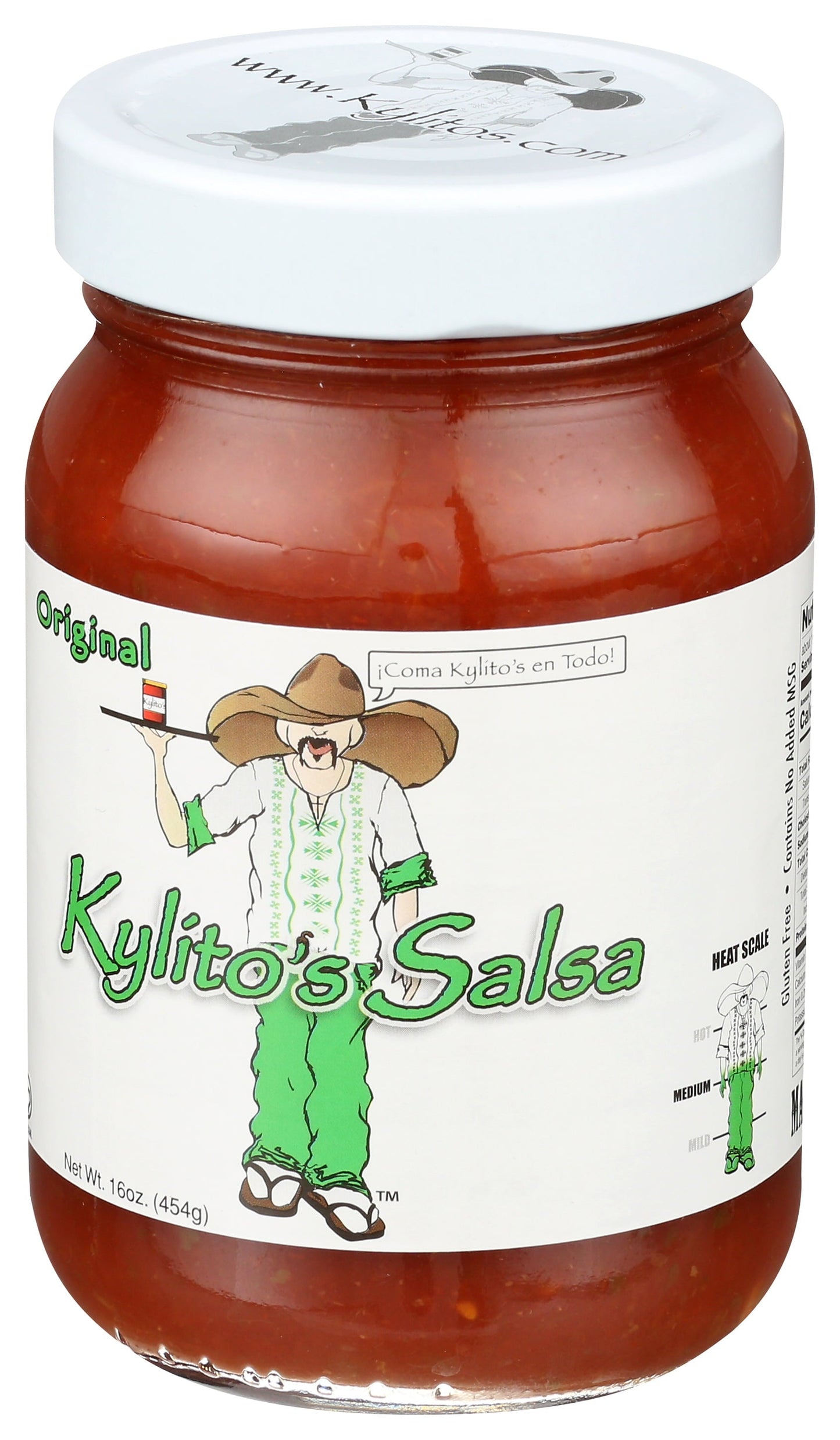 Kylito's Salsa® Original Salsa 16 oz. Jar