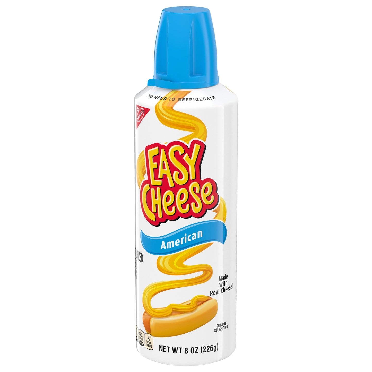 EASY CHEESE American Cheese Snack, 8 oz