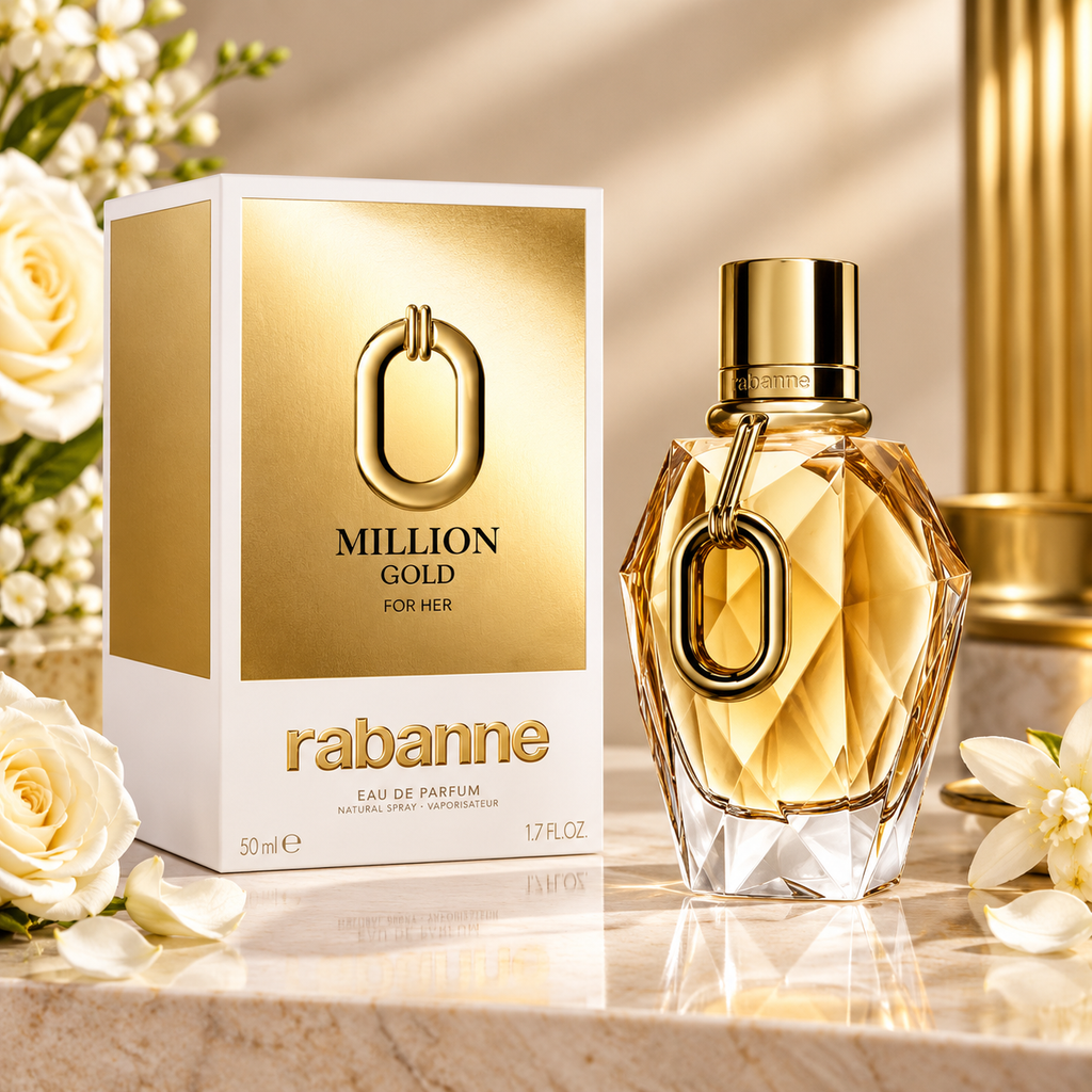 Rabanne Million Gold For Her Eau de Parfum – Women’s Fragrance