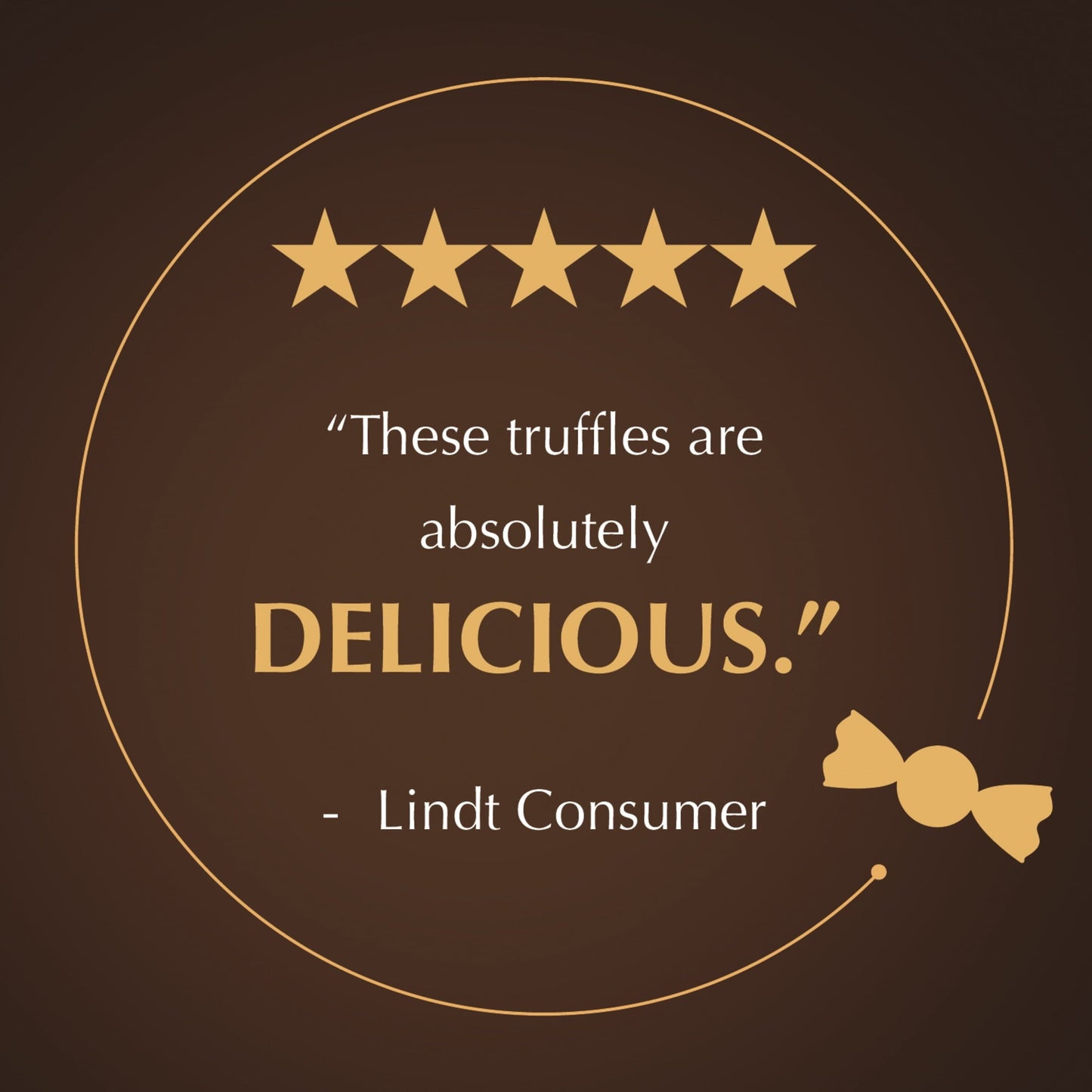 Lindt Lindor 70% Extra Dark Chocolate Candy Truffles, 5.1 oz. Bag
