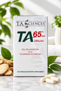 TA-65MD® 100 Units – 30 Capsules Dietary Supplement | T.A. Sciences