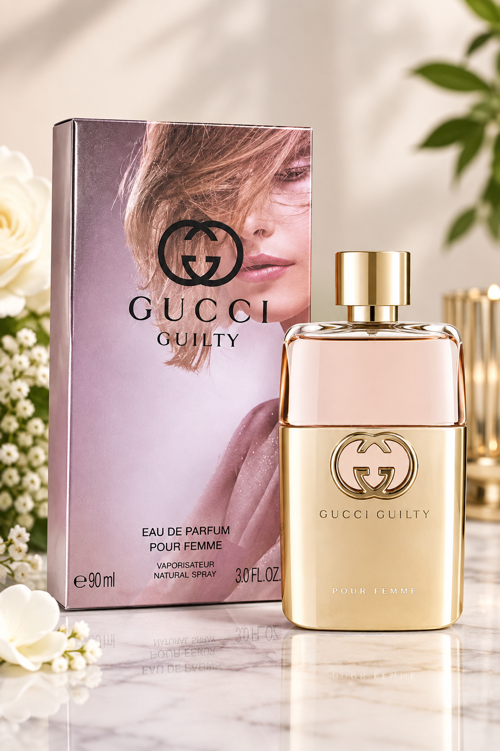 Gucci Guilty Pour Femme Eau de Parfum 90ml (3.0 FL OZ) – Women’s Fragrance