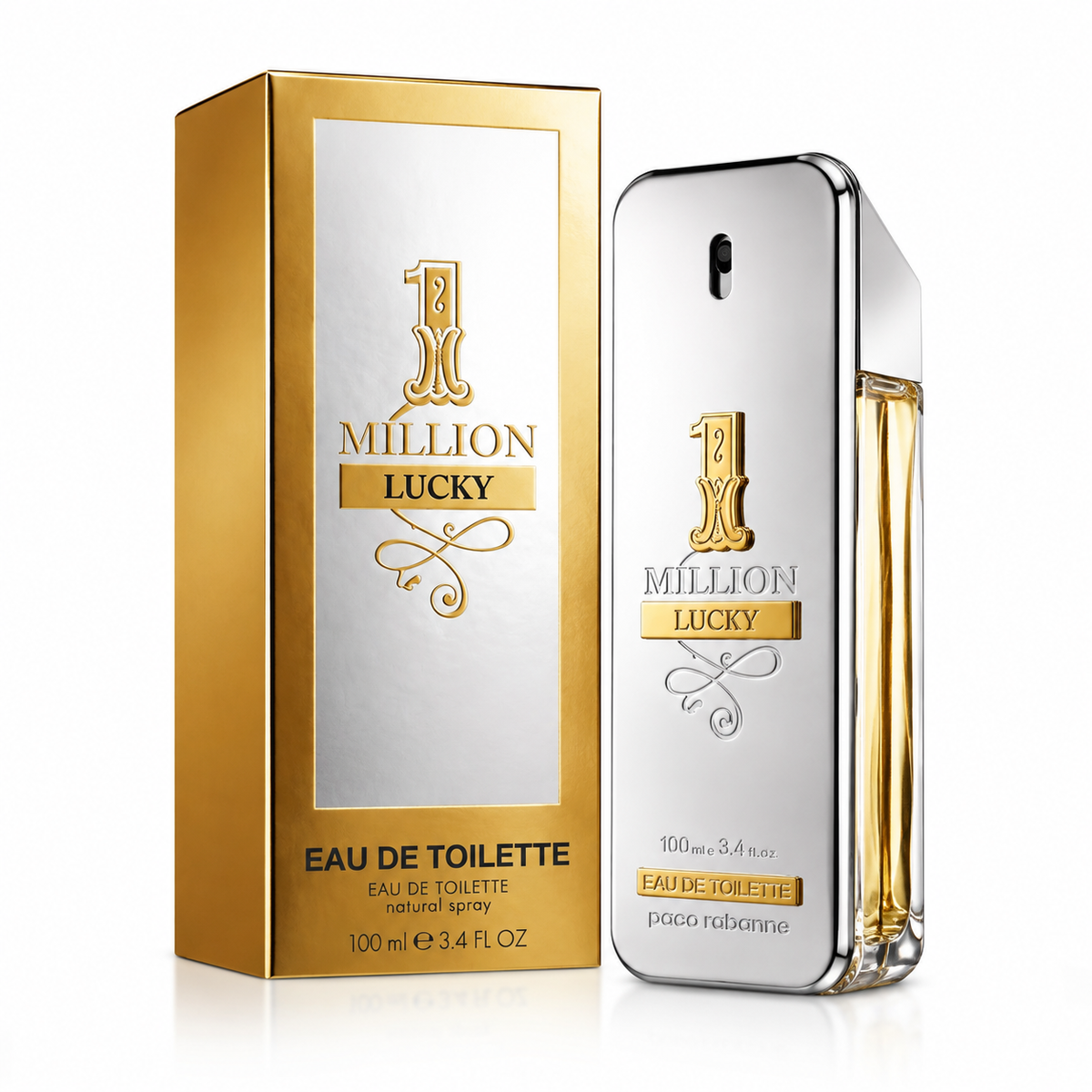 Paco Rabanne 1 Million Lucky Eau de Toilette for Men – 100ml / 3.4 FL OZ