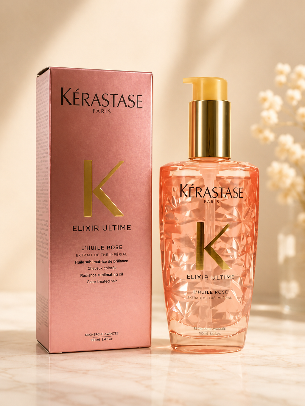 Kérastase Elixir Ultime L’Huile Rose Hair Oil – 100ml / 3.4 fl oz