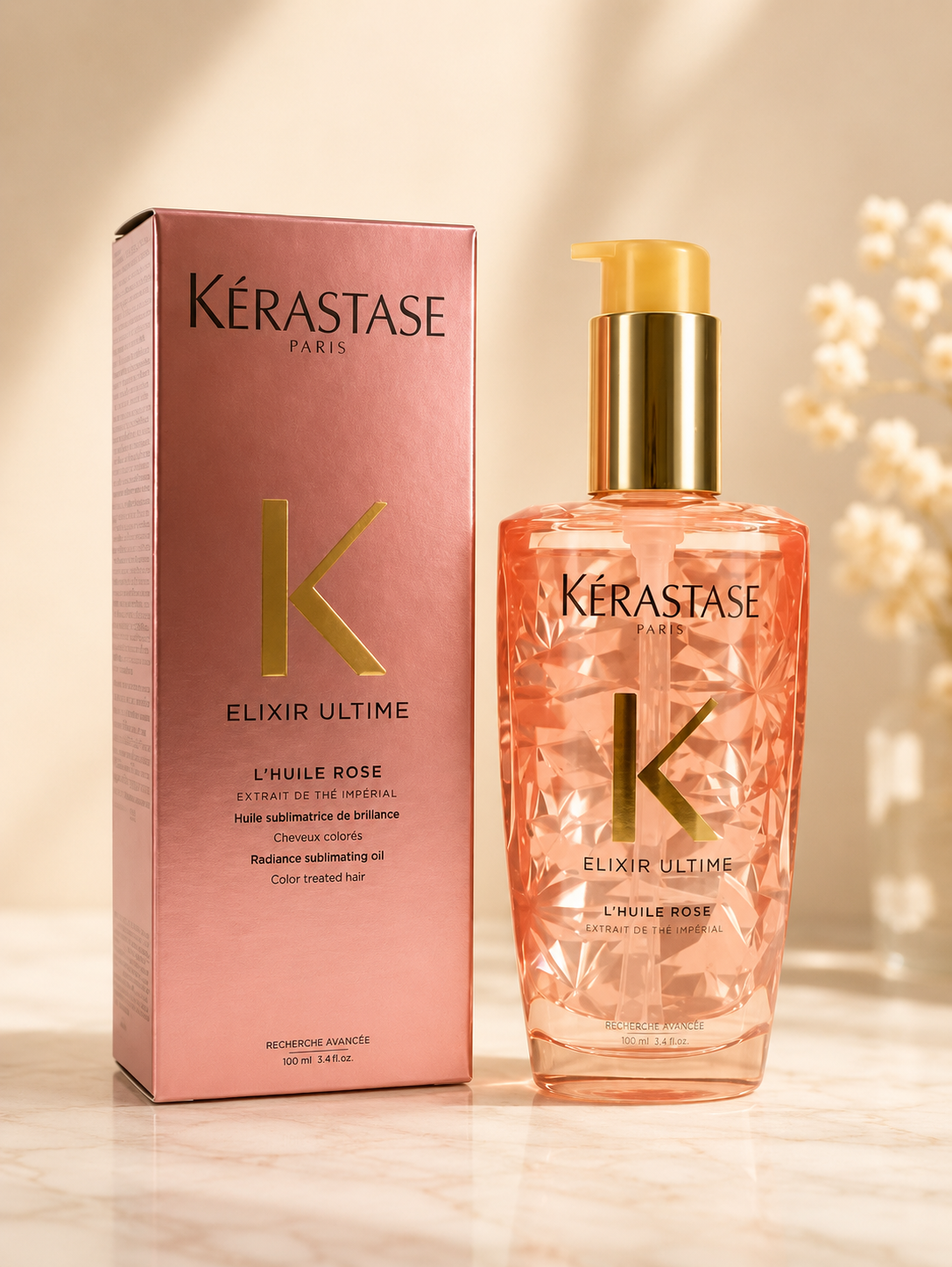 Kérastase Elixir Ultime L’Huile Rose Hair Oil – 100ml / 3.4 fl oz