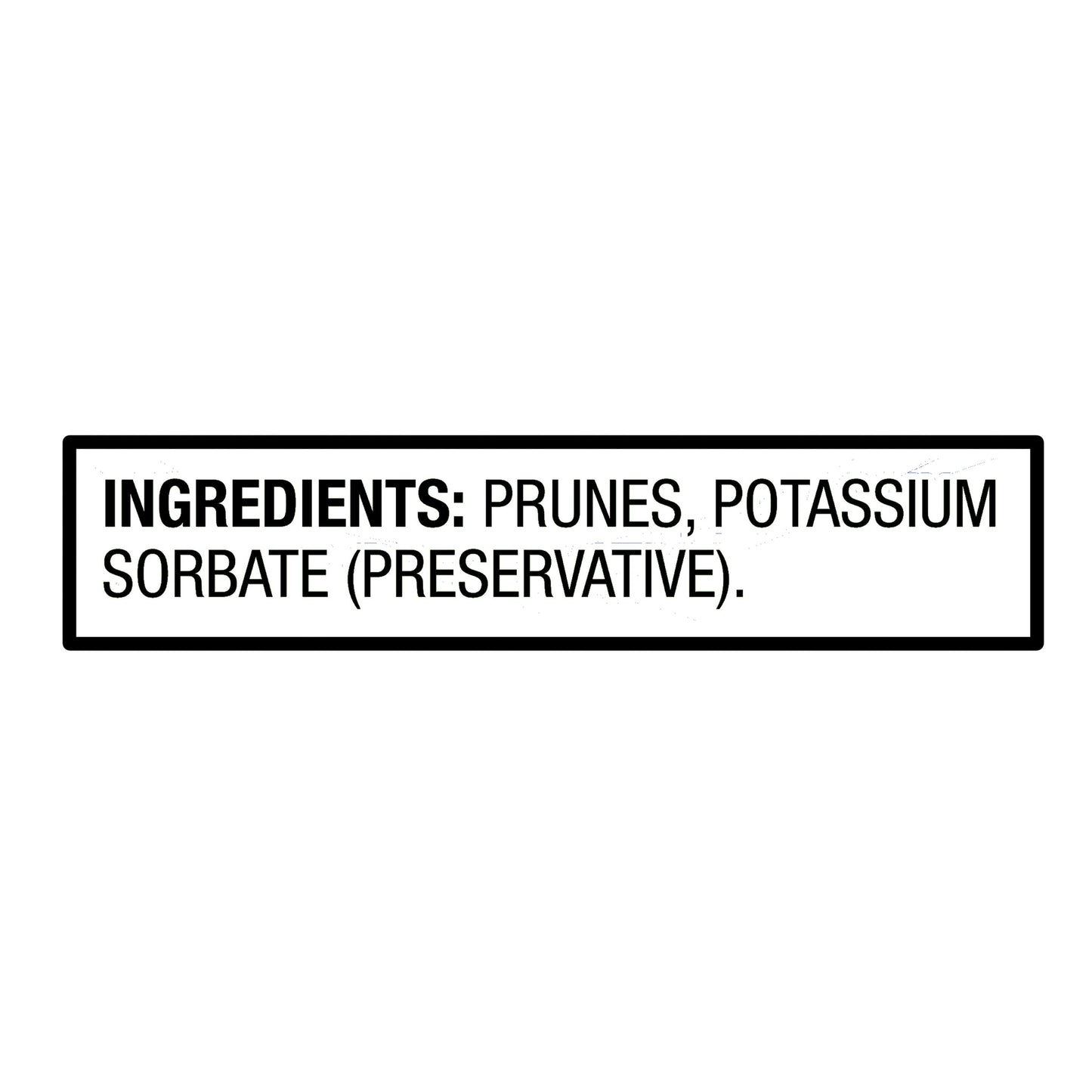 Great Value Unsweetened Pitted Prunes Canister, 16 oz