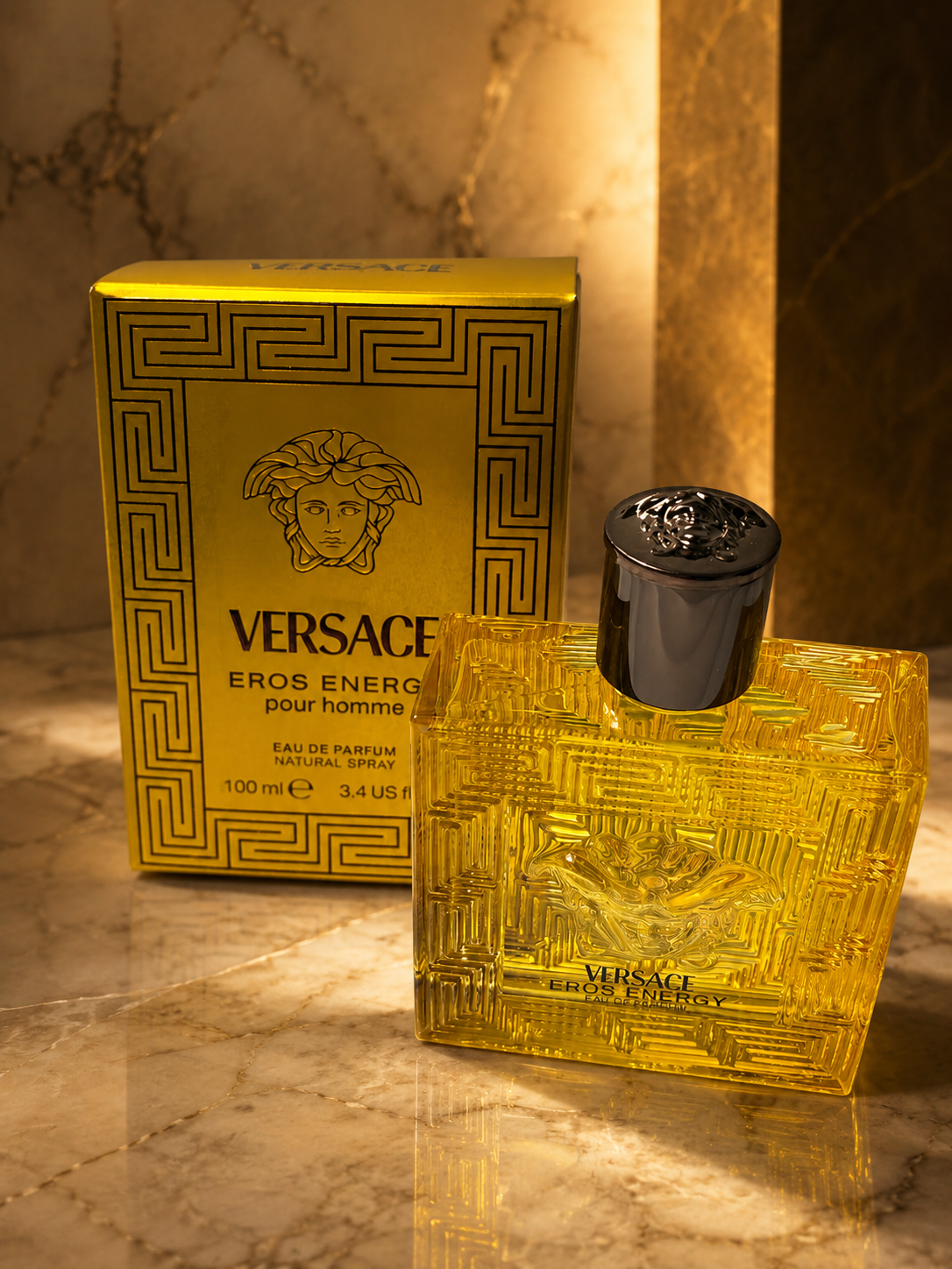 Versace Eros Energy Eau de Parfum Pour Homme – 100ml / 3.4 fl oz